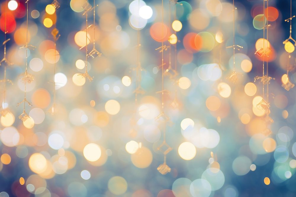 Christmas light pattern bokeh effect background backgrounds abstract glitter. AI generated Image by rawpixel.