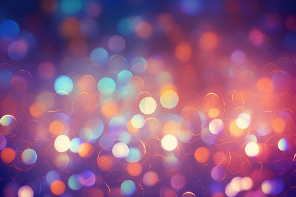 Neon light pattern bokeh effect background backgrounds abstract glitter. AI generated Image by rawpixel.