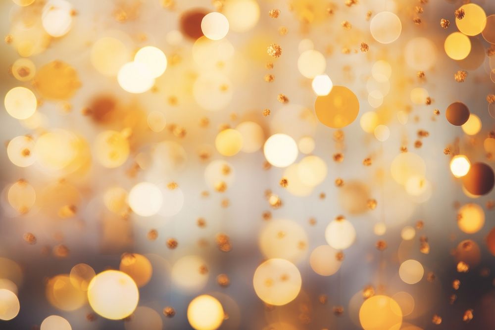 Christmas window pattern bokeh effect background light backgrounds gold. AI generated Image by rawpixel.