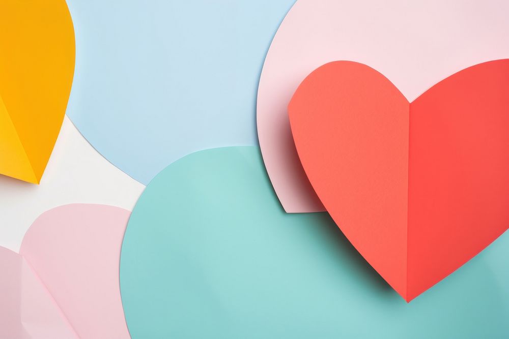 Heart backgrounds pattern shape. AI generated Image by rawpixel.