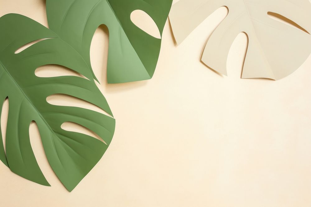 Monstera leaves backgrounds pattern plant. AI generated Image by rawpixel.