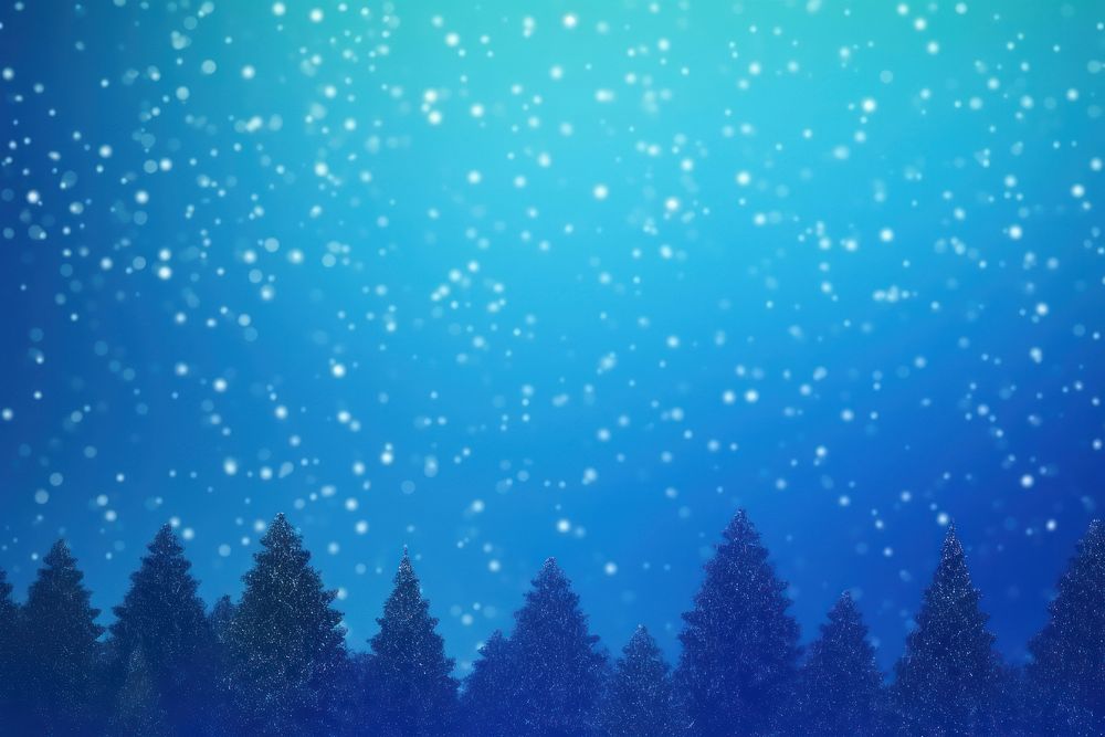 Sparkling christmas tree backgrounds outdoors. AI generated Image by rawpixel.