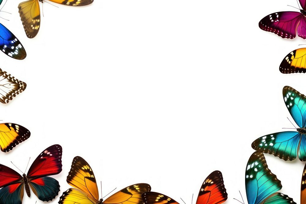Colorful butterflies backgrounds butterfly animal. AI generated Image by rawpixel.