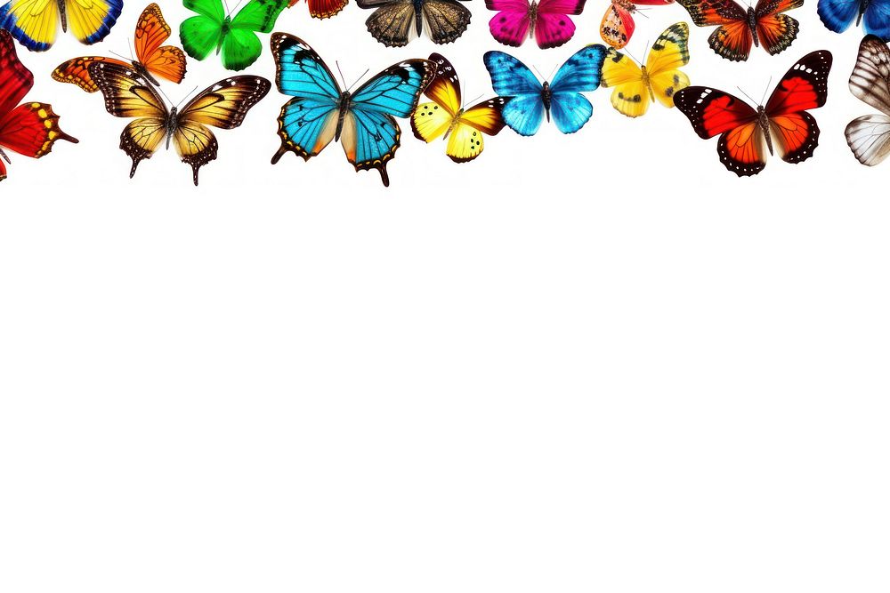 Colorful butterflies backgrounds butterfly insect. AI generated Image by rawpixel.