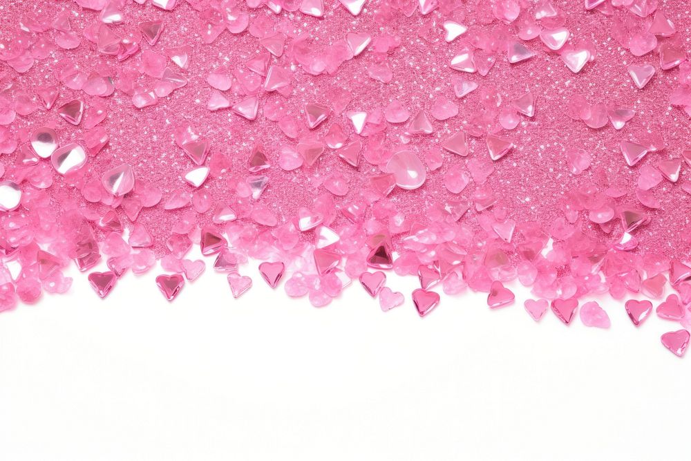Pink glitter backgrounds petal plant. AI generated Image by rawpixel.