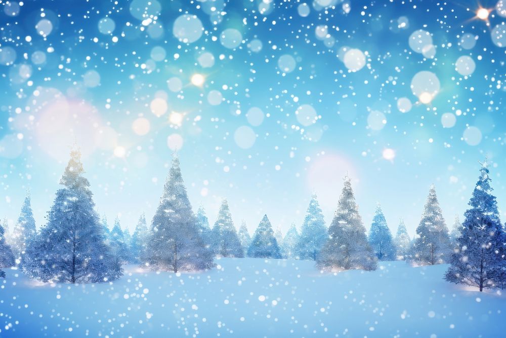 Backgrounds christmas outdoors winter. AI generated Image by rawpixel.