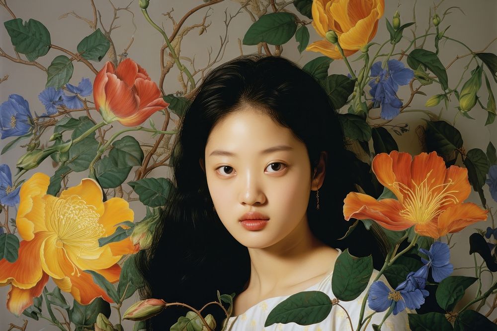 Young Korean woman photography portrait fashion. AI generated Image by rawpixel.