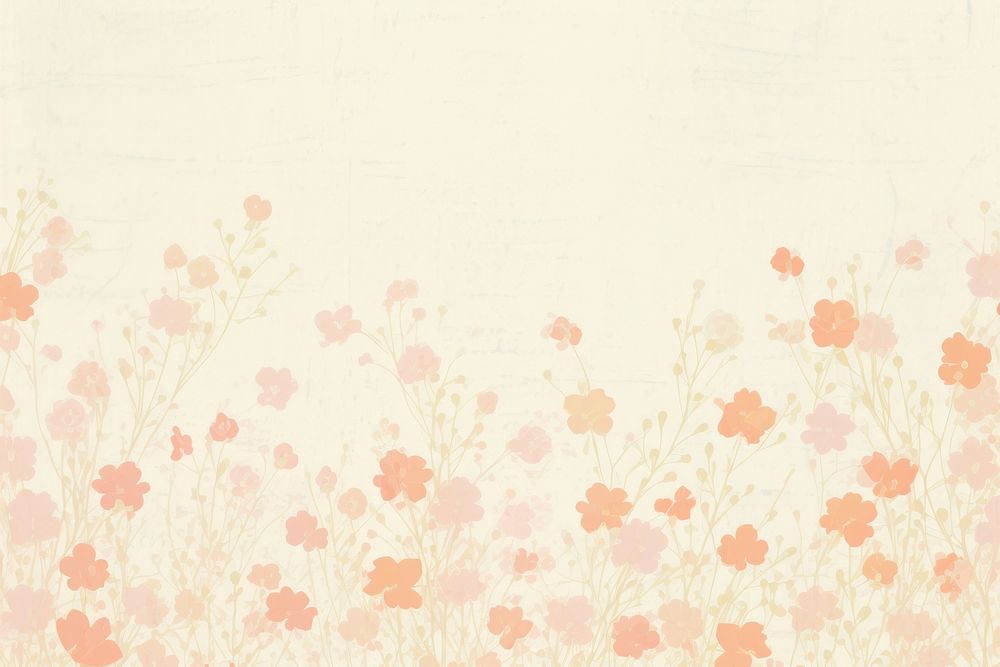 Flowers background backgrounds pattern plant. AI generated Image by rawpixel.