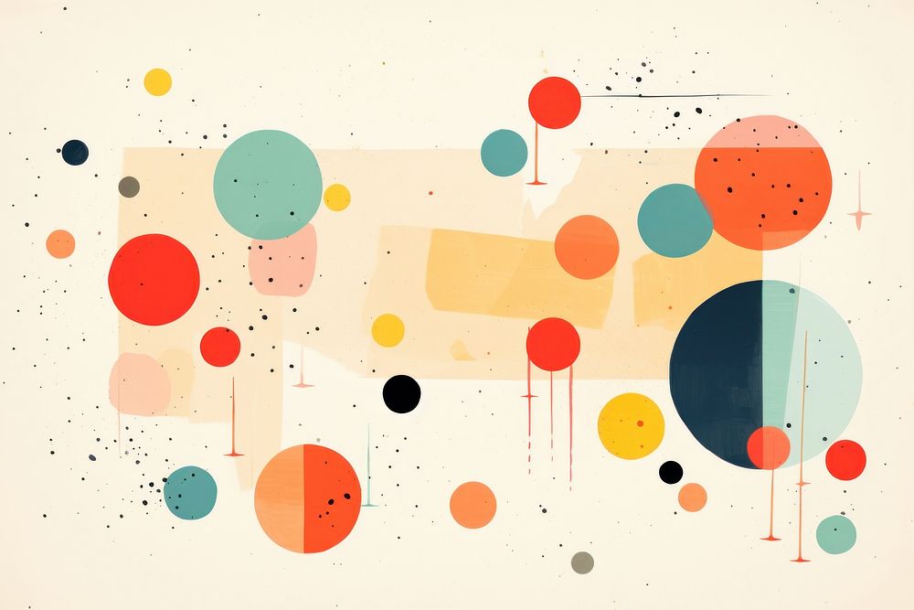Dots art backgrounds abstract. AI generated Image by rawpixel.