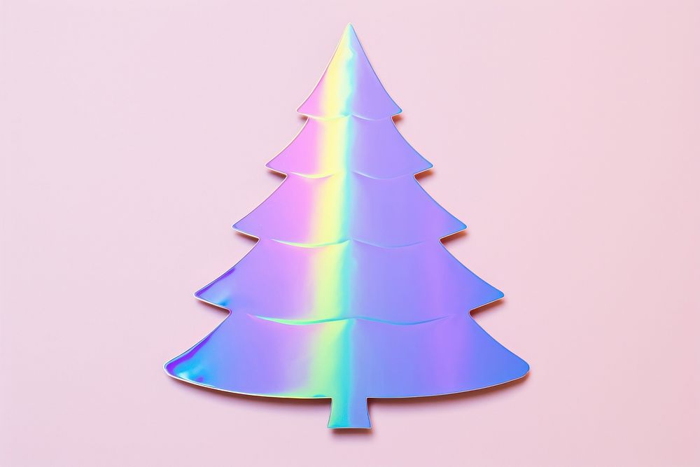 Christmas tree shape celebration decoration. AI generated Image by rawpixel.