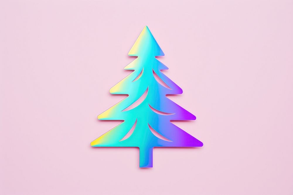 Christmas tree shape celebration creativity. AI generated Image by rawpixel.