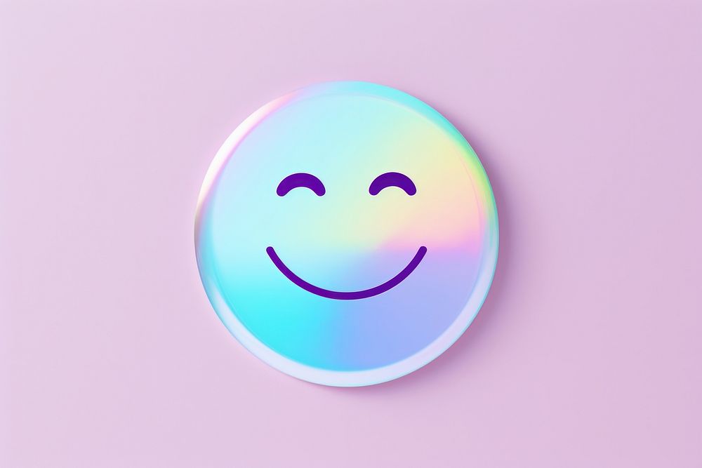 Clean smiley shape anthropomorphic representation. AI generated Image by rawpixel.