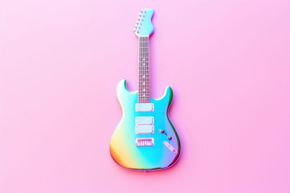 Guitar fretboard string purple. AI generated Image by rawpixel.
