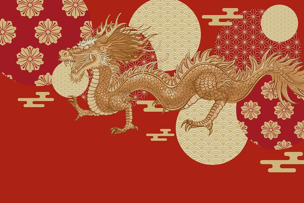 Chinese new year red background
