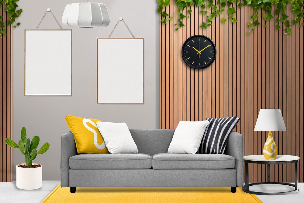 Aesthetic living room interior design