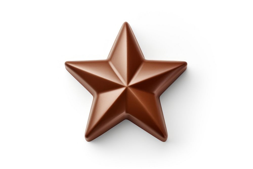 Chocolate dessert food star. AI generated Image by rawpixel.