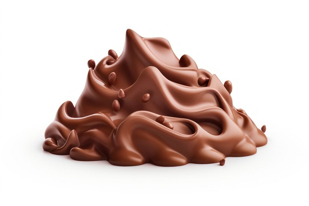 Cloud chocolate dessert food. AI generated Image by rawpixel.
