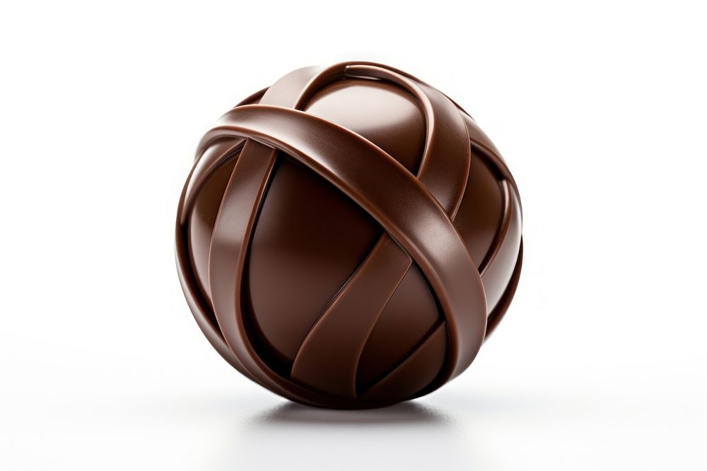 Ball chocolate sphere food. AI generated Image by rawpixel.