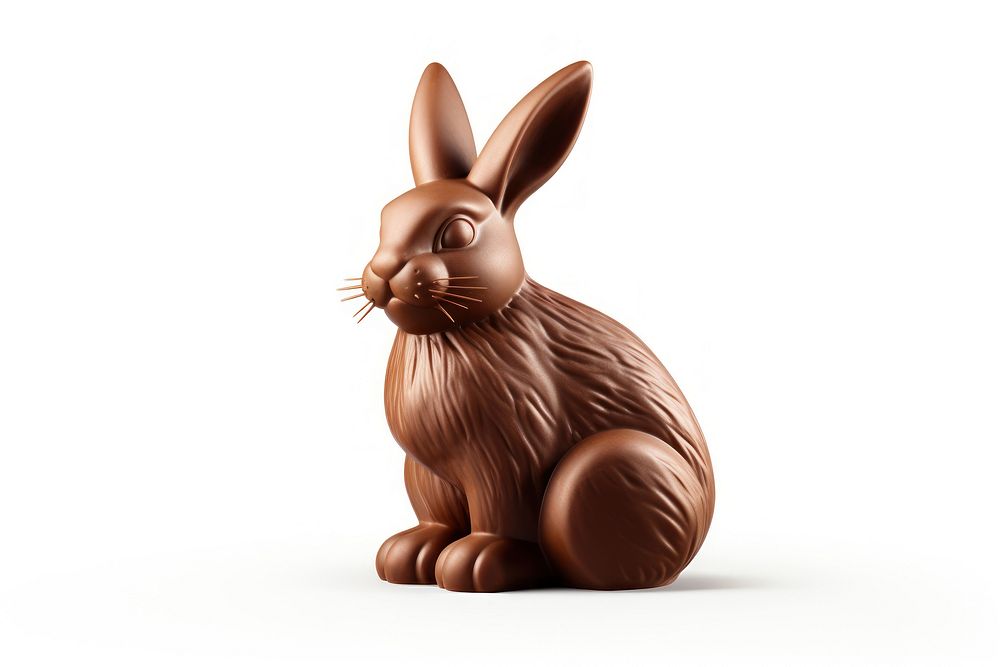 Easter bunny with a tail mammal animal rodent. AI generated Image by rawpixel.