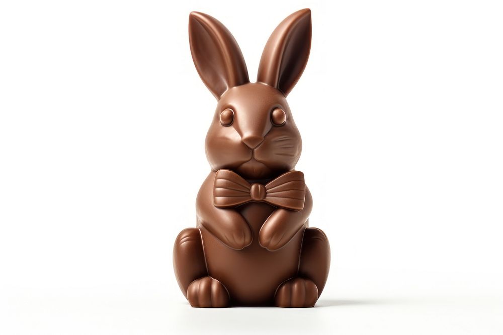 Easter bunny chocolate animal mammal. AI generated Image by rawpixel.