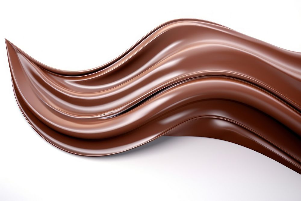 Wave chocolate dessert food. AI generated Image by rawpixel.
