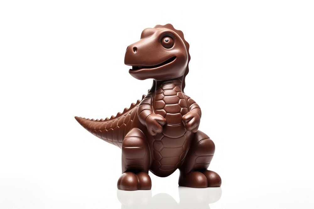 Toy dinosaur animal white background representation. AI generated Image by rawpixel.