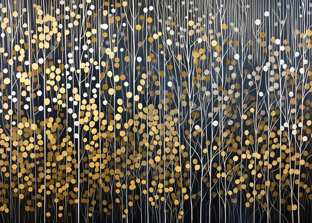 Gold and silver confetti abstract pattern line. AI generated Image by rawpixel.