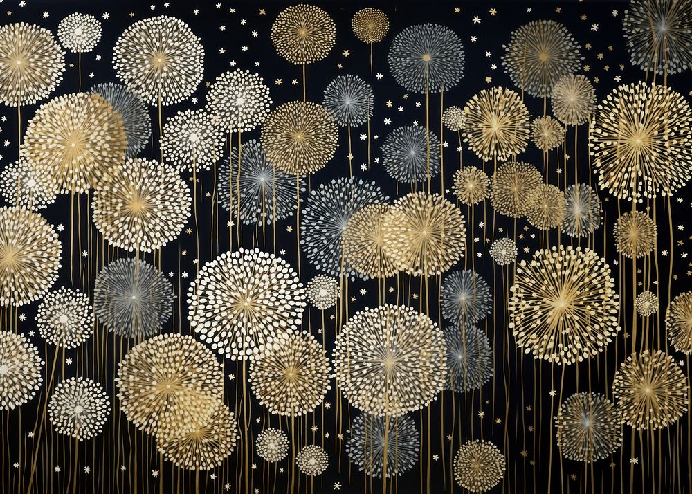 Gold and silver snow flakes backgrounds decoration chandelier. AI generated Image by rawpixel.
