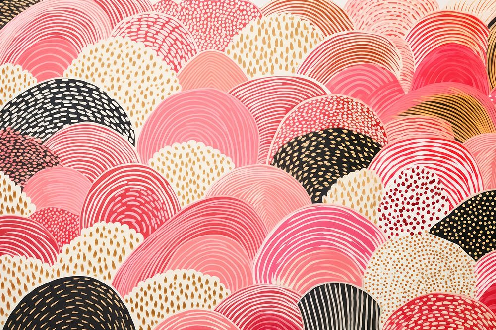 Gold pink silver candy pattern abstract line backgrounds. AI generated Image by rawpixel.