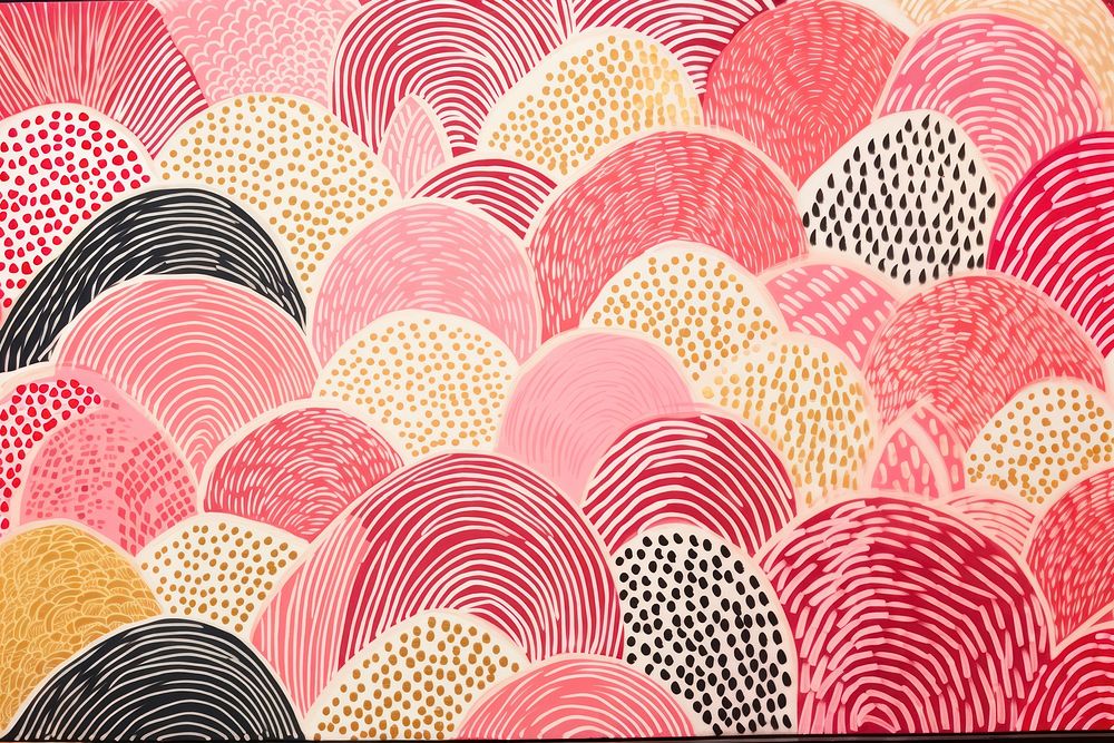 Gold pink silver candy pattern backgrounds repetition creativity. AI generated Image by rawpixel.