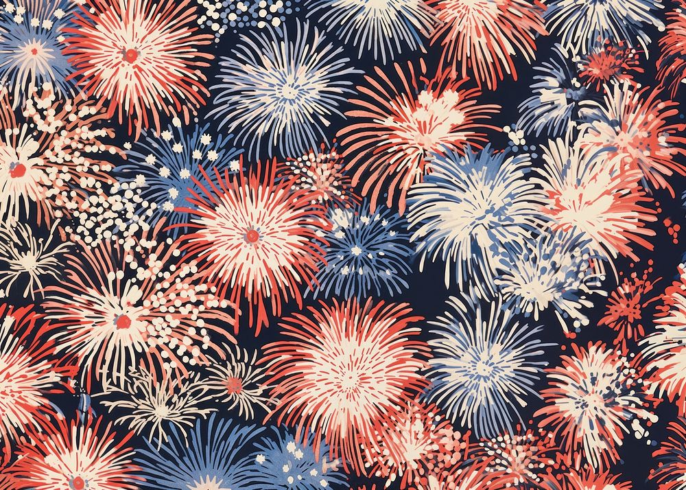 Pastel fireworks abstract pattern celebration. 