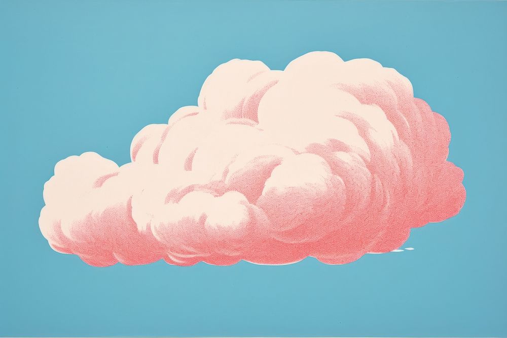 Cloud nature sky creativity. AI generated Image by rawpixel.