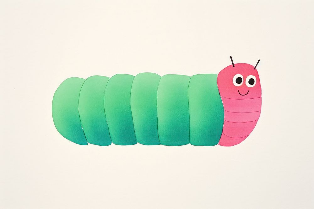 Caterpillar wildlife animal invertebrate. AI generated Image by rawpixel.