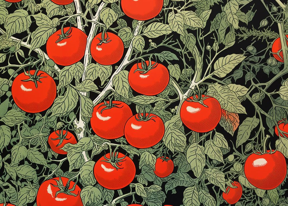Tomatoes tomatoe plant vegetable fruit food. 