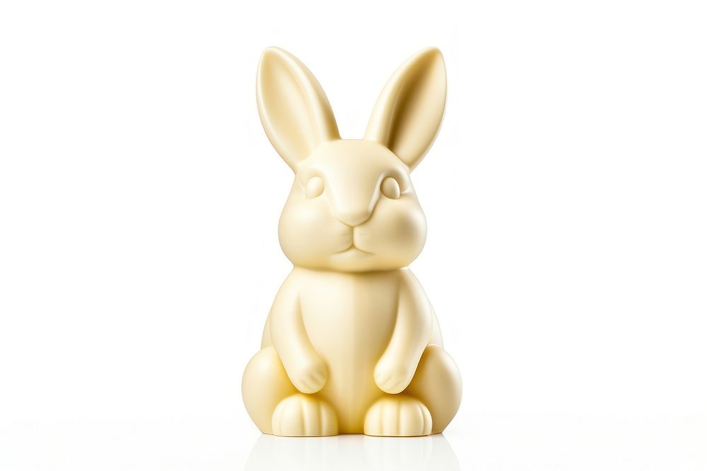Easter bunny figurine animal mammal. AI generated Image by rawpixel.