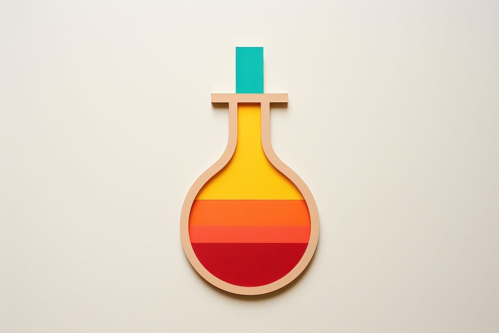 Laboratory test glass art simplicity chemistry. AI generated Image by rawpixel.