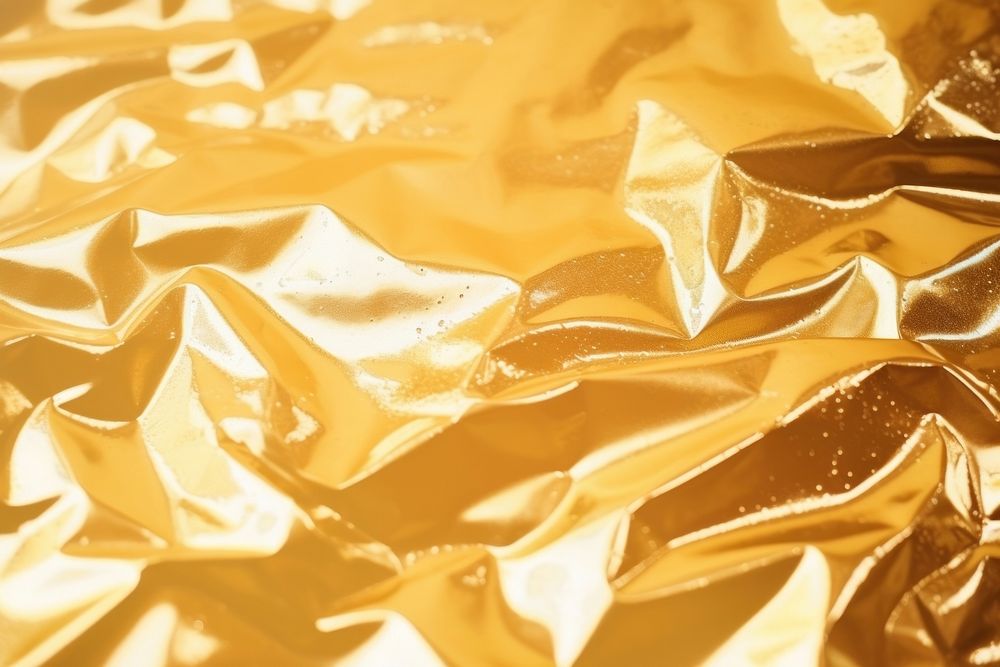 Water skin texture backgrounds gold aluminium. AI generated Image by rawpixel.