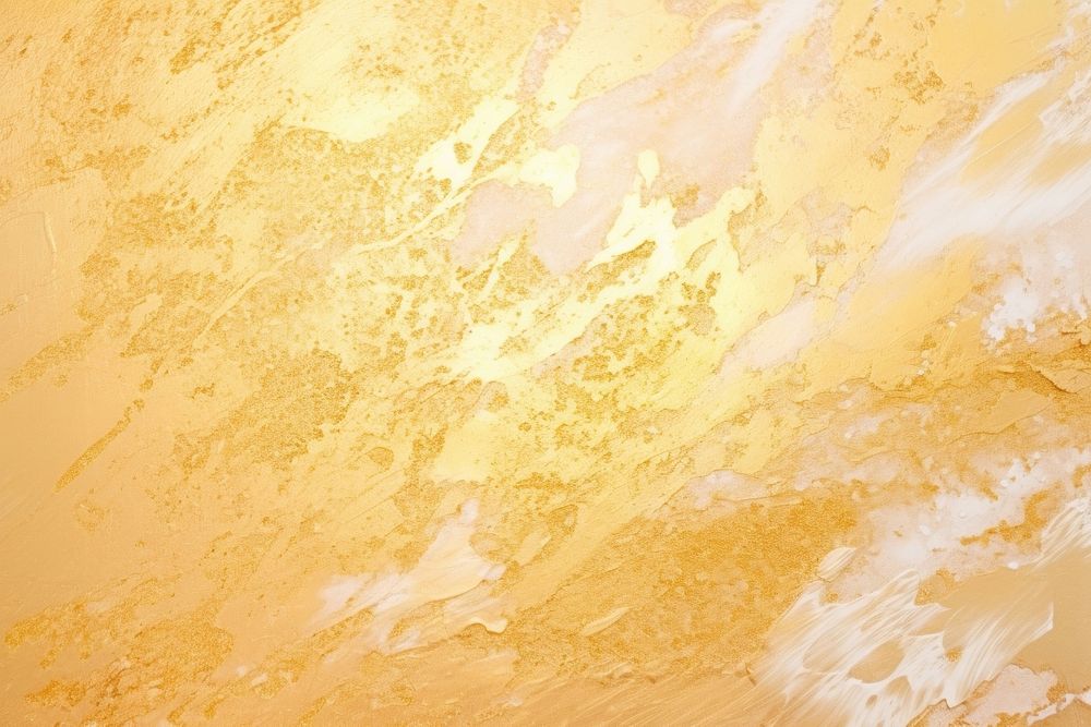 Oil paint on canvas texture backgrounds gold textured. AI generated Image by rawpixel.