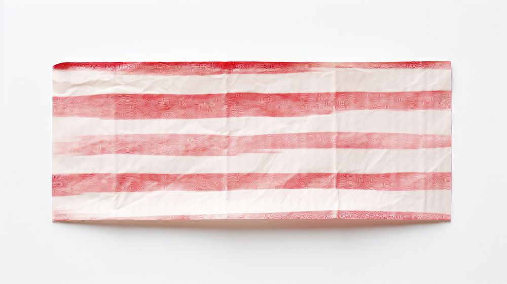 White-red rectangle piece paper pattern flag. AI generated Image by rawpixel.