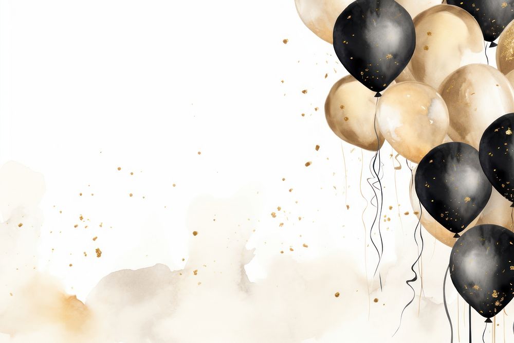Balloons backgrounds celebration anniversary. AI | Free Photo