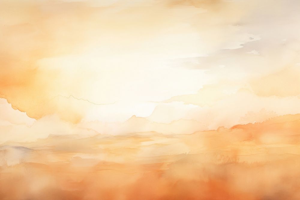 Dune and sky painting nature backgrounds. AI generated Image by rawpixel.