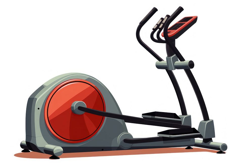 Elliptical trainer sports gym elliptical trainer. AI generated Image by rawpixel.