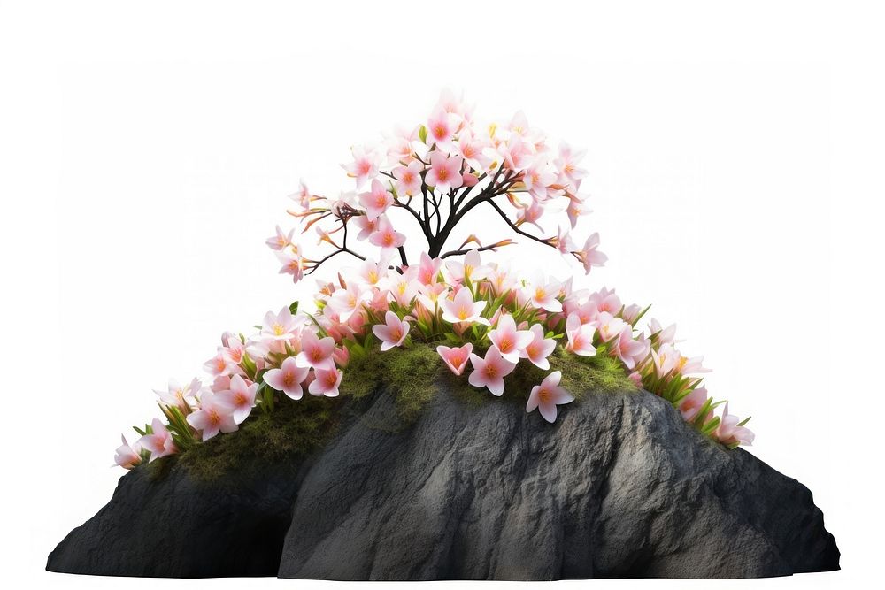 Spring flower outdoors blossom plant. AI generated Image by rawpixel.