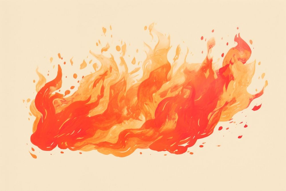 Fire backgrounds abstract art. AI generated Image by rawpixel.