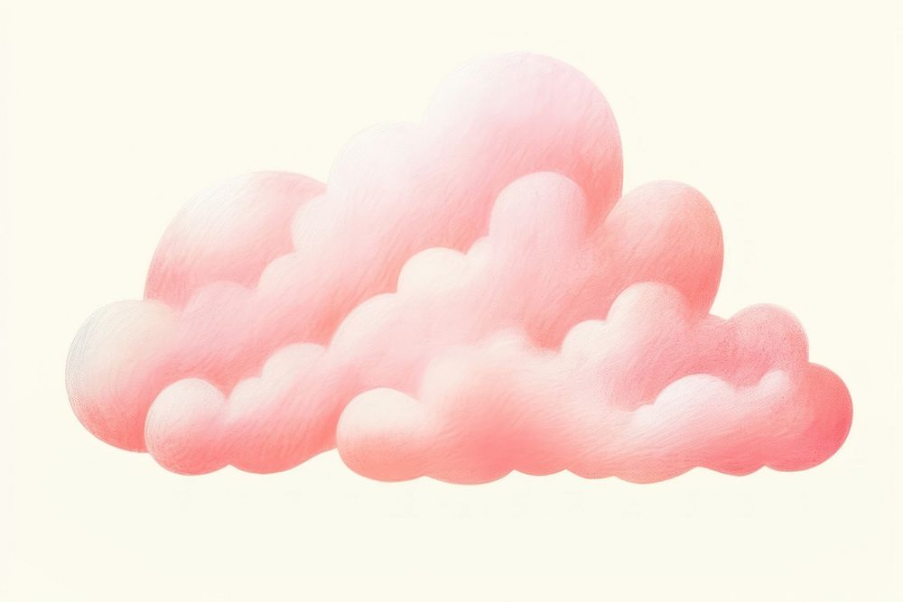 A pastel pink cloud backgrounds softness pattern. AI generated Image by rawpixel.