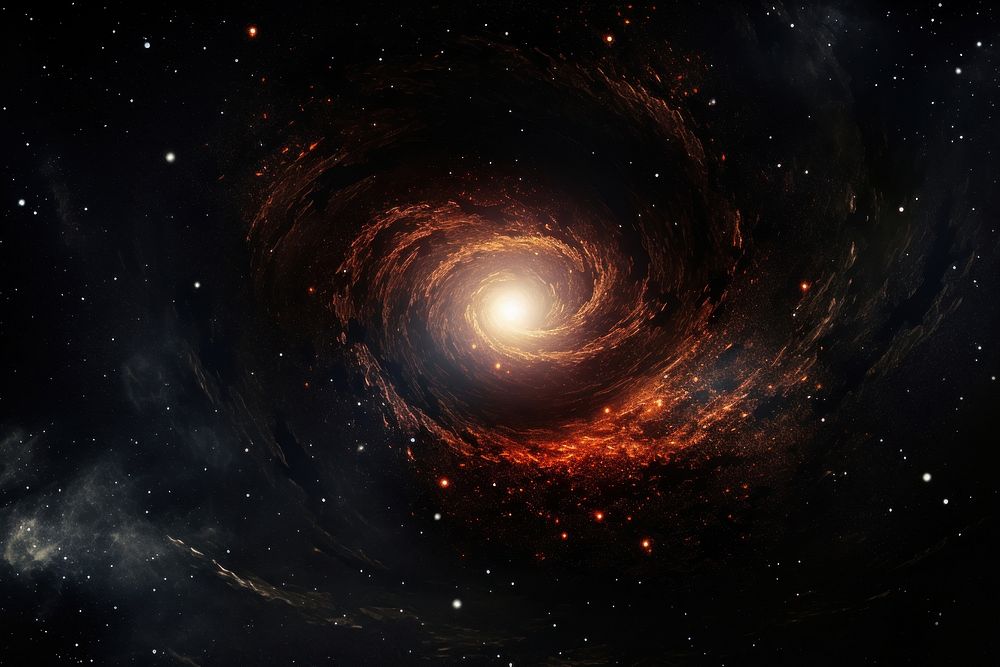 Black hole space astronomy universe. AI generated Image by rawpixel.