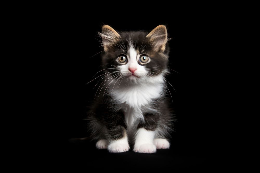 A kitten animal mammal pet. AI generated Image by rawpixel.