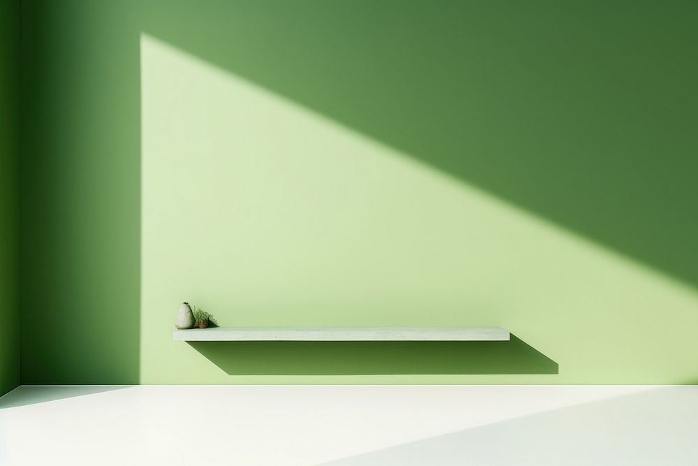 Empty room architecture shadow shelf. AI generated Image by rawpixel.