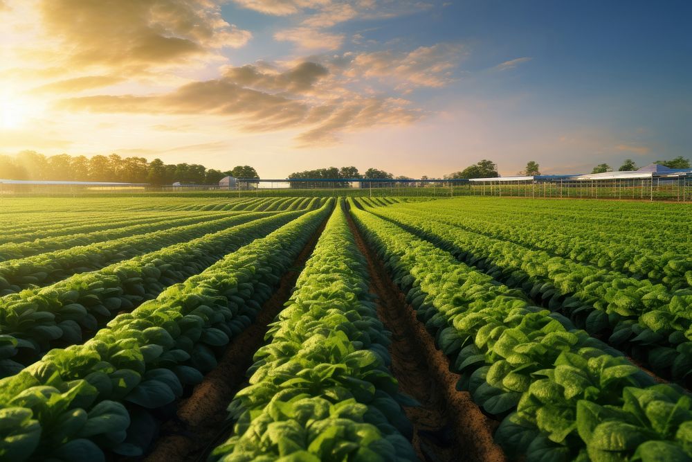 Ai Agriculture agriculture outdoors nature. AI generated Image by rawpixel.