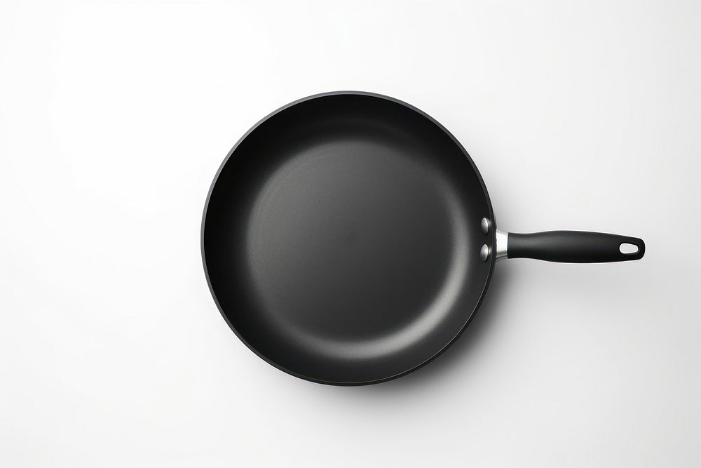 Frying pan appliance wok white background. AI generated Image by rawpixel.